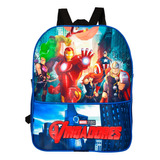 Bolsa Infantil Pequena Resistente Vingadores Az