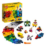 Lego Classic Bricks And Wheels Building Toy Set Para Niños, 