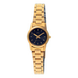 Reloj Para Mujer Q&q Q415-002y Q415-002y Dorado