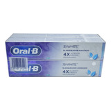 Pasta Dental Oral-b 3d White Glamourous 4 Pzas De 120 Ml C/u