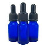 Gotero Vidrio 5 Ml Azul X 10 Und