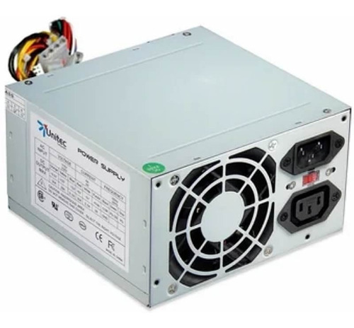 Fuente De Poder Atx Unitec De 750w - 24 Pines