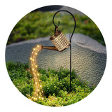 Regadera Solar Led Decorativa Impermeable Jardin Decoracion