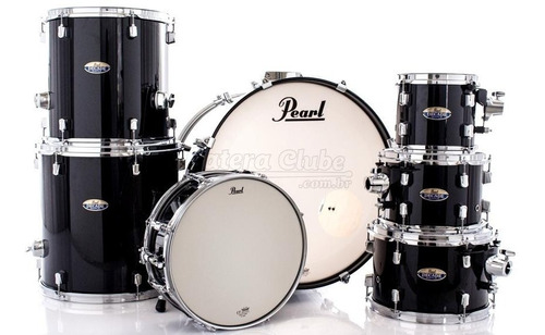 Bateria Pearl Decade Maple Black Ice Lacquer 20¨,8¨,10¨,12¨,