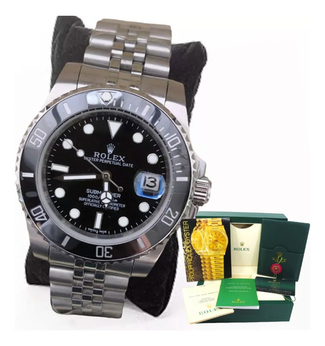 Relógio Rolex Gmt Jubilee Super Clo Eta 3235 Com Certificado