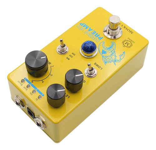 Moskyaudio Pedal De Efectos Para Guitarra.lm741 Preamp