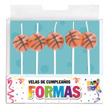 Velas Formas - Set Pelotas De Basquet X 5 Piezas