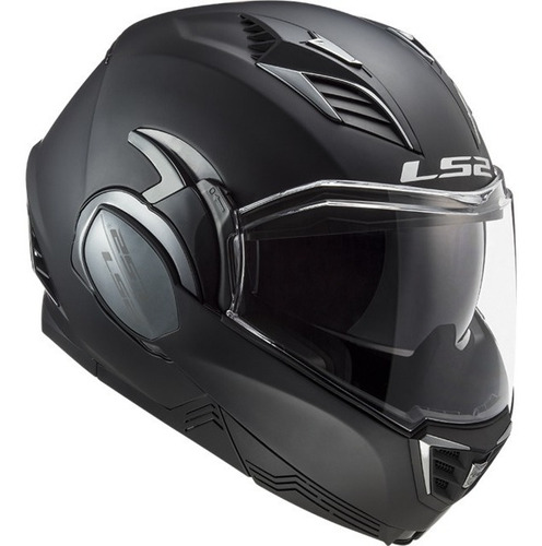 Casco Rebatible Ls2 900 Valiant Ii Negro Mate Bamp Group