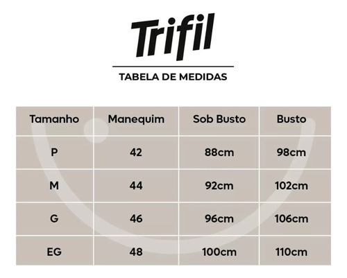 Sutia Trifil Ampla Cobertura Sem Costura Com Bojo Reforçado