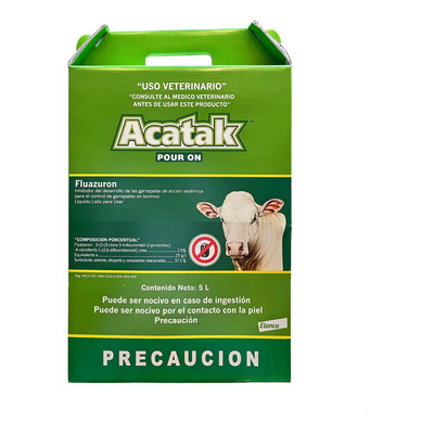 Virbac Acatak 5lt Garrapatas En Bovinos | Envío gratis