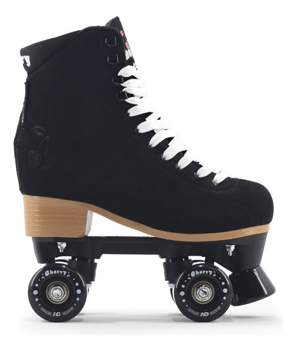 Patins Quad 4 Rodas Hd Inline Black Abec-7