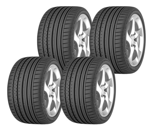 Set 4 Llantas 205/55r16 91v Continental Contisportcontact 2