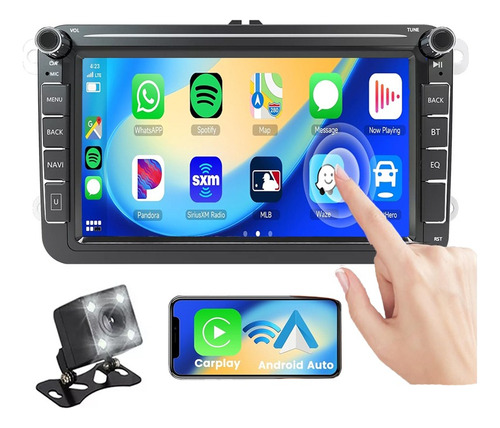 Estéreo 2+32gb Para Volkswagen 8 In Con Android Auto Carplay