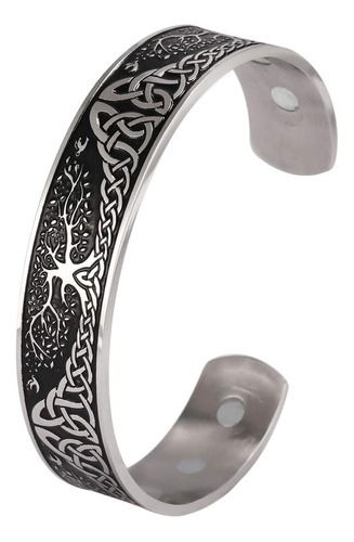 Likgreat Yggdrasil Brazalete Vikingo Para Hombre Brazalete C