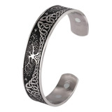 Likgreat Yggdrasil Brazalete Vikingo Para Hombre Brazalete C