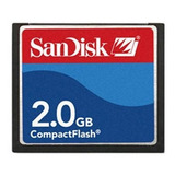 Tarjeta Memoria Compact Flash 2gb Sandisk Cf Canon Nikon