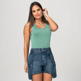 Blusa Truccos Jeans Mujer B03033582 Verde