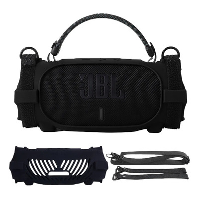 Funda Protectora De Silicona Para JBL Charge 6 Con Correa Ajustable Y Cuerda Extra Estuche Antigolpes Portátil, Protector Resistente Bocina Bluetooth para JBL Charge 6 Cerobby 4 Kit | MercadoLibre