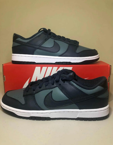 Zapatillas Nike Dunk Low Mineral Slate Armony Navy Us 10