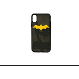 Funda Protector Para iPhone Batman Logo Silueta