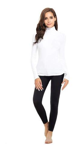 Combo Térmico Leggin Y Camisa Interior Fleece Frio Invierno