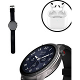Relogio Smartwatch Redondo Masculino Android Ios+fone Barato