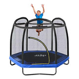 Clevr - Trampolín Para Niños De 7 Pies Con Red De Seguridad 