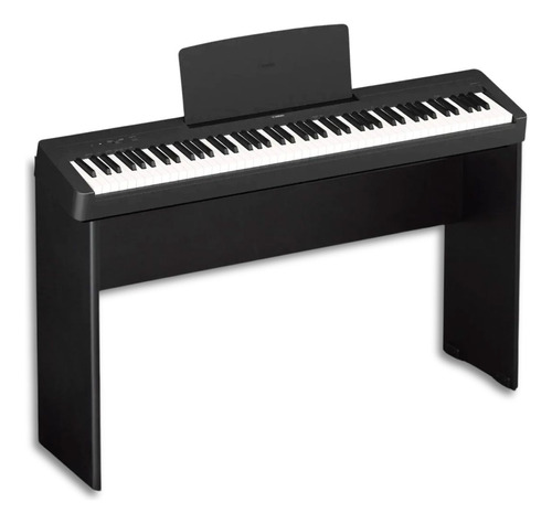 Kit Piano Digital Yamaha P145 88 Teclas Com Suporte Opus
