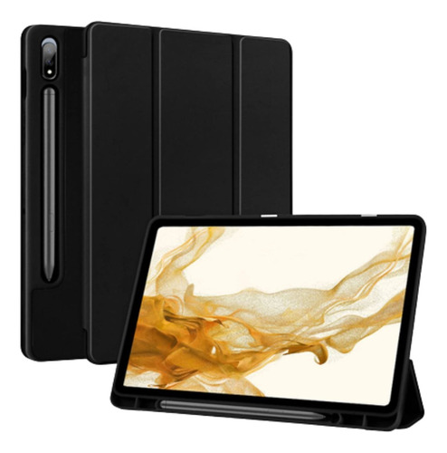 Capa Case Para Galaxy Tab S7 S8 11 Suporte Caneta + Pelicula