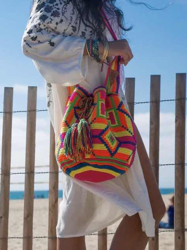 Bolso De Playa Bolsos Exclusivos Carteras Importadas Wayuu