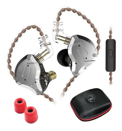 Promoción! Audifonos Kz Zs10 Pro Monitores In-ear + Estuche