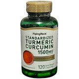 Turmeric Curcumin Complex 1500 Mg X 120 Caps. Piping Rock Sabor Neutro