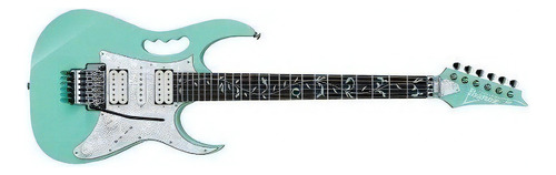 Guitarra Steve Vai Ibanez Jem70v Premium Sea Foam Green Color Verde Claro