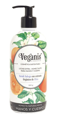 Veganis Leche Extra Humectante 500g Neroli Y Oliva Original