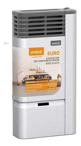 Calefactor Sin Salida Multigas Emege 3130 Euro 3000 Hogar 