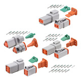 Conector Dt, Kit De Conectores Alemanes De 2, 3, 4 Y 6 Pines