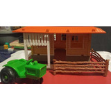 Casita Con Tractor De Juguete Made In Germany Usado