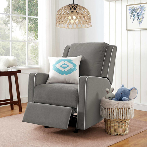 Sillón Mecedor Baby Relax Robyn Color Gris Grafito-