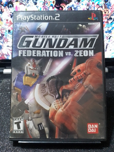 Gundam Federación Vs Zeon Para Playstation 2