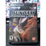 Gundam Federación Vs Zeon Para Playstation 2