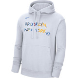 Buzo Con Capucha Blanca Brooklyn Nets Nike 2022/23 City 