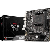 Placa Mae Amd Msi A520m-a Pro Ddr4 Ryzen Micro Atx