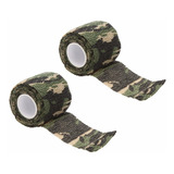 2 Fitas Camo Tape P/ Camuflagem Adesiva 10mx5