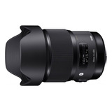 Lente Sigma 20mm F/1.4 Dg Hsm Art Lens For Canon Ef