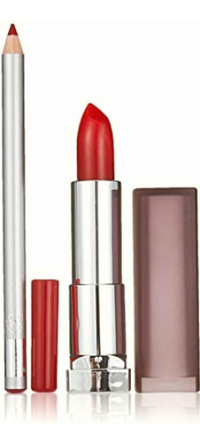 Maybelline Sensational Red Sunset Matte Lipstick