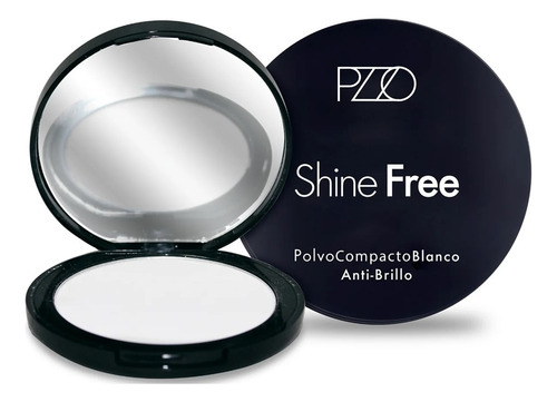 Petrizzio Pzzo Shine Free Polvo Compacto Blanco Anti Brillo
