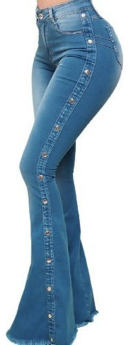 Jeans Elásticos Anchos De Cintura Alta Para Mujer 2022 [u]