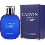 Spray Lanvin L'homme Sport Edt 3,3 Onças