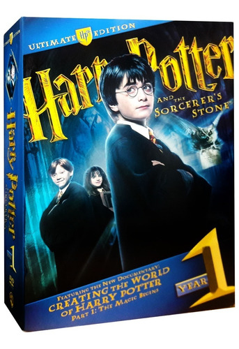 Harry Potter Ultimate Edition Año 1 La Piedra Filosofal Dvd