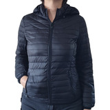 Campera Liviana Inflable Impermeable Mujer